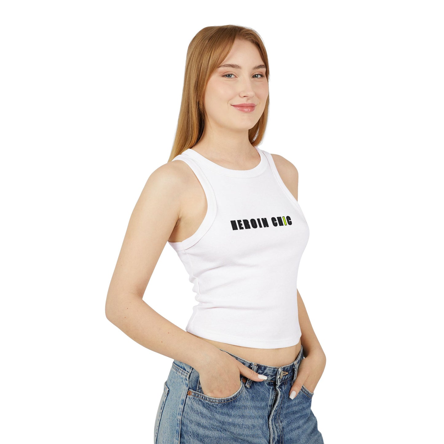 Heroin Chic Cropped Tank Top